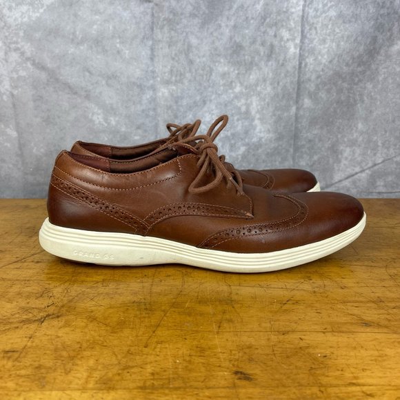 Cole Haan Mens Grand Tour Wing Oxford Woodbury Ivory Casual Shoes C29414 Sz 9M main image 8